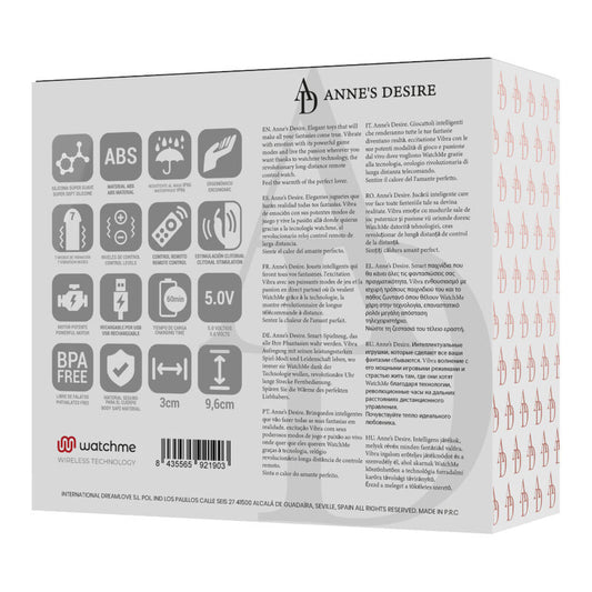 PANTY PLEASURE TECNOLOG A WATCHME NERO