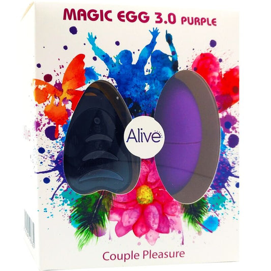 MAGIC EGG 3.0 UOVO VIBRANTE TELECOMANDO VIOLA